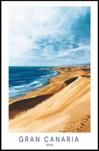 Gran Canaria Scenic View Poster PosterGoat