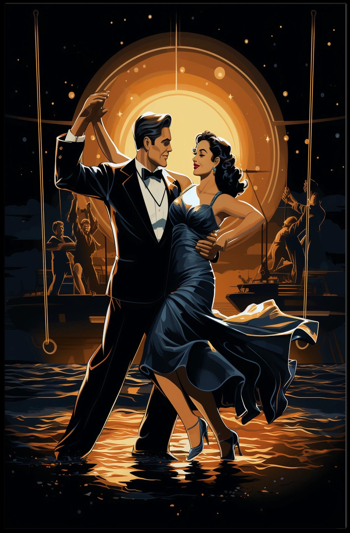Moonlit Dance Poster