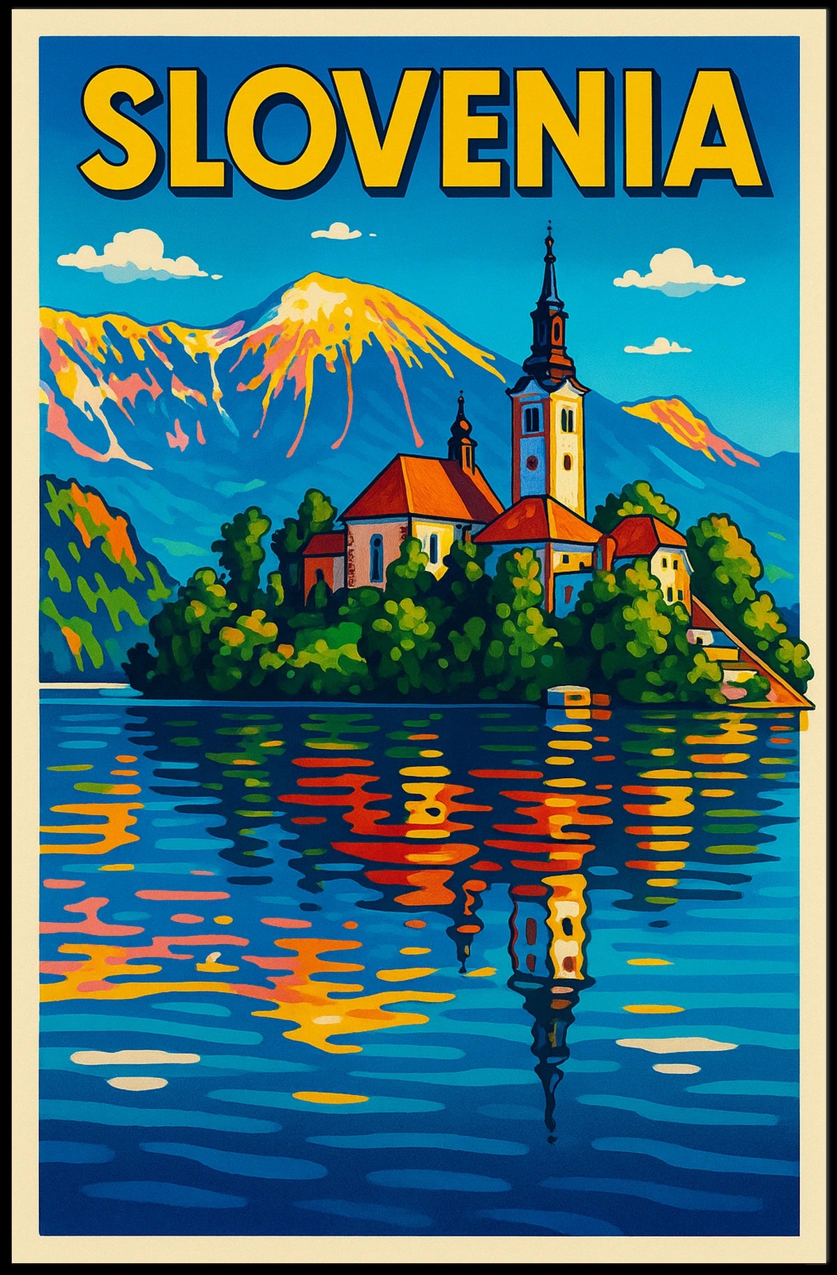 Slovenia Travel Poster