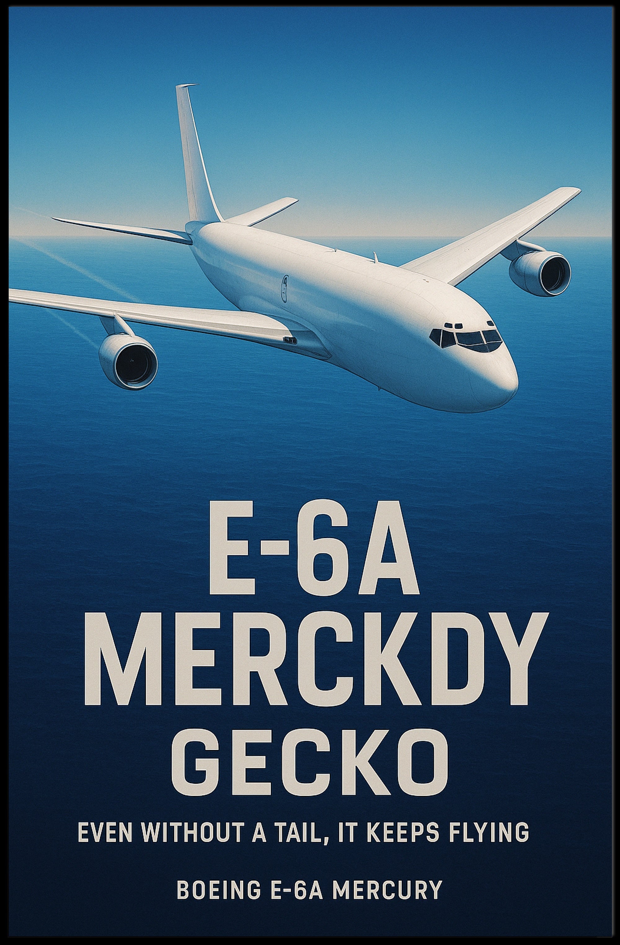 E-6A Mercury - Aviation Marvel Poster PosterGoat