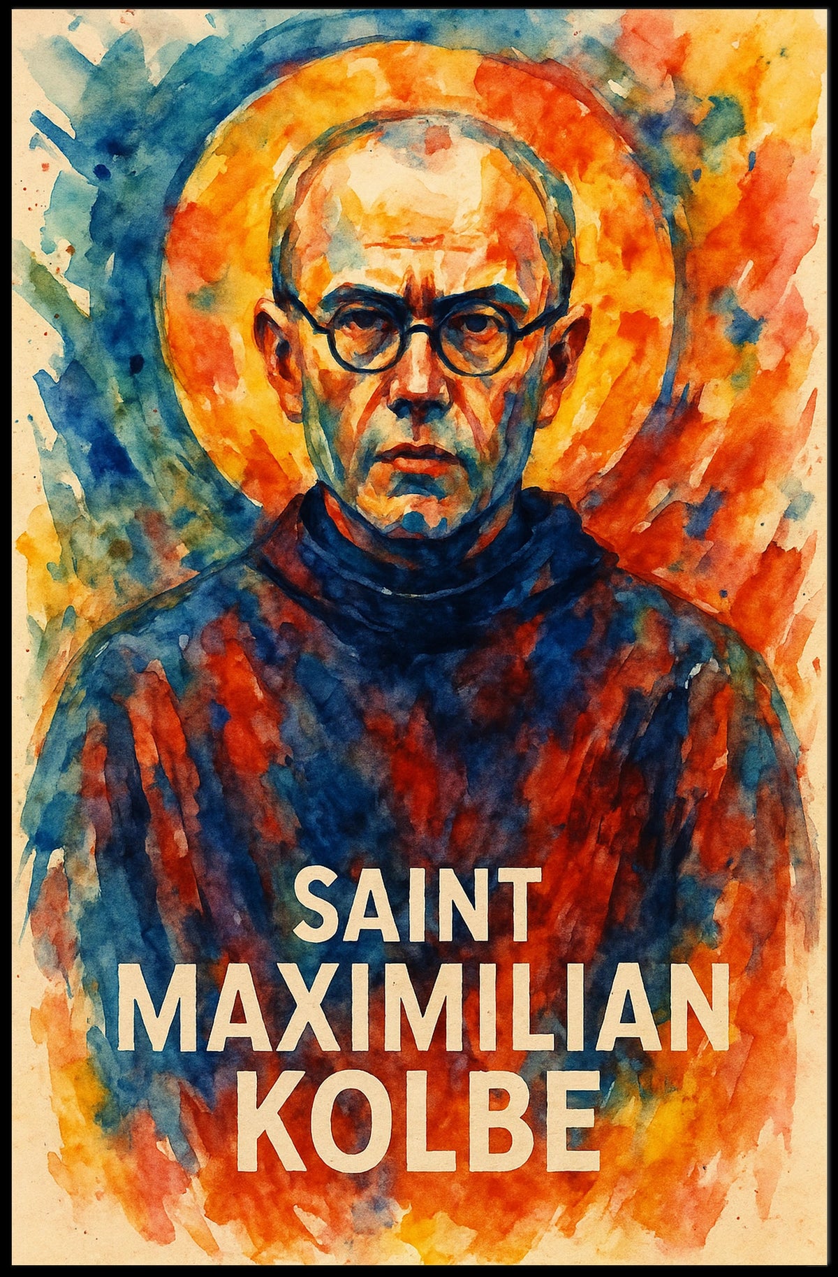 Saint Maximilian Kolbe Poster