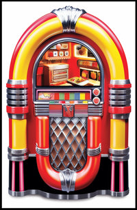 Retro Jukebox Vibes Poster