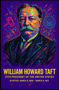 William Howard Taft 27Th President Poster