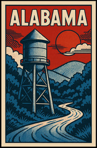 Alabama Scenic Poster