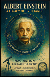 Albert Einstein A Legacy of Brilliance Poster
