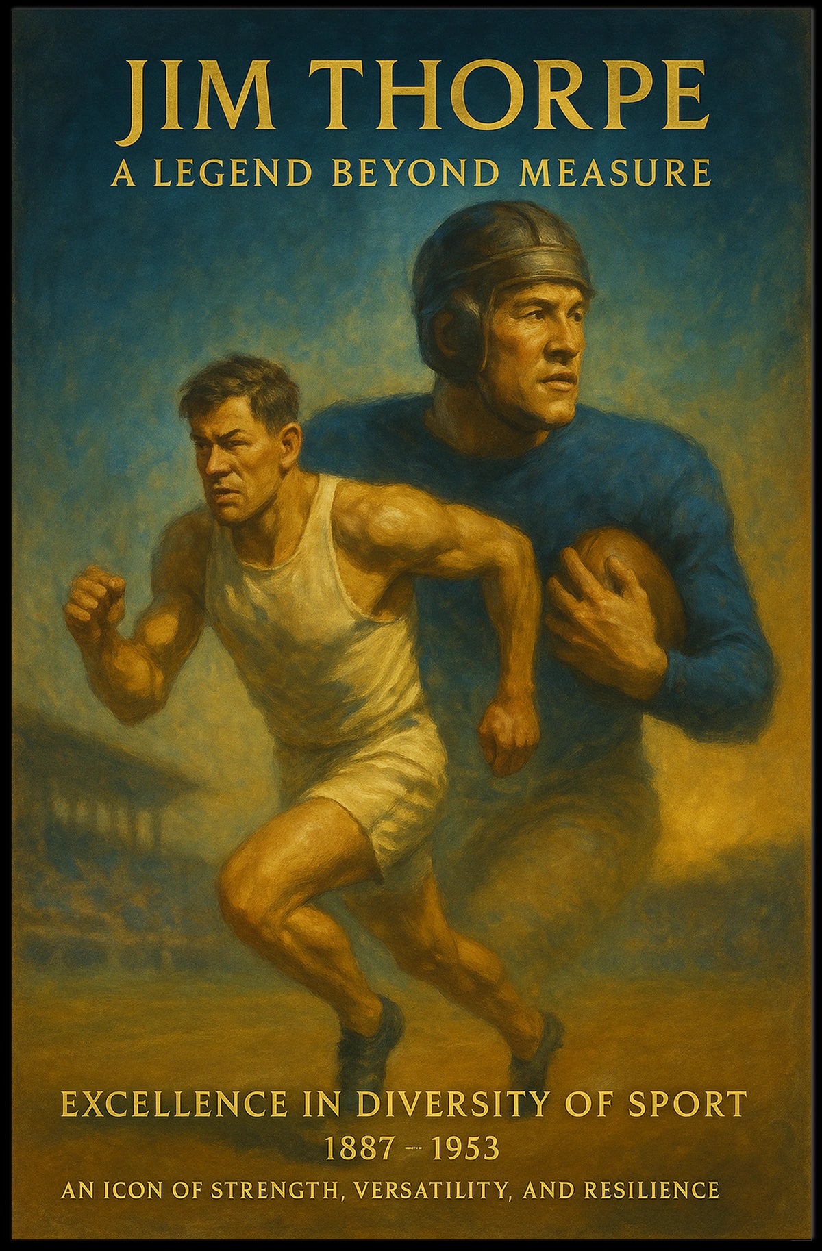 Jim Thorpe A Legend Beyond Measure Poster