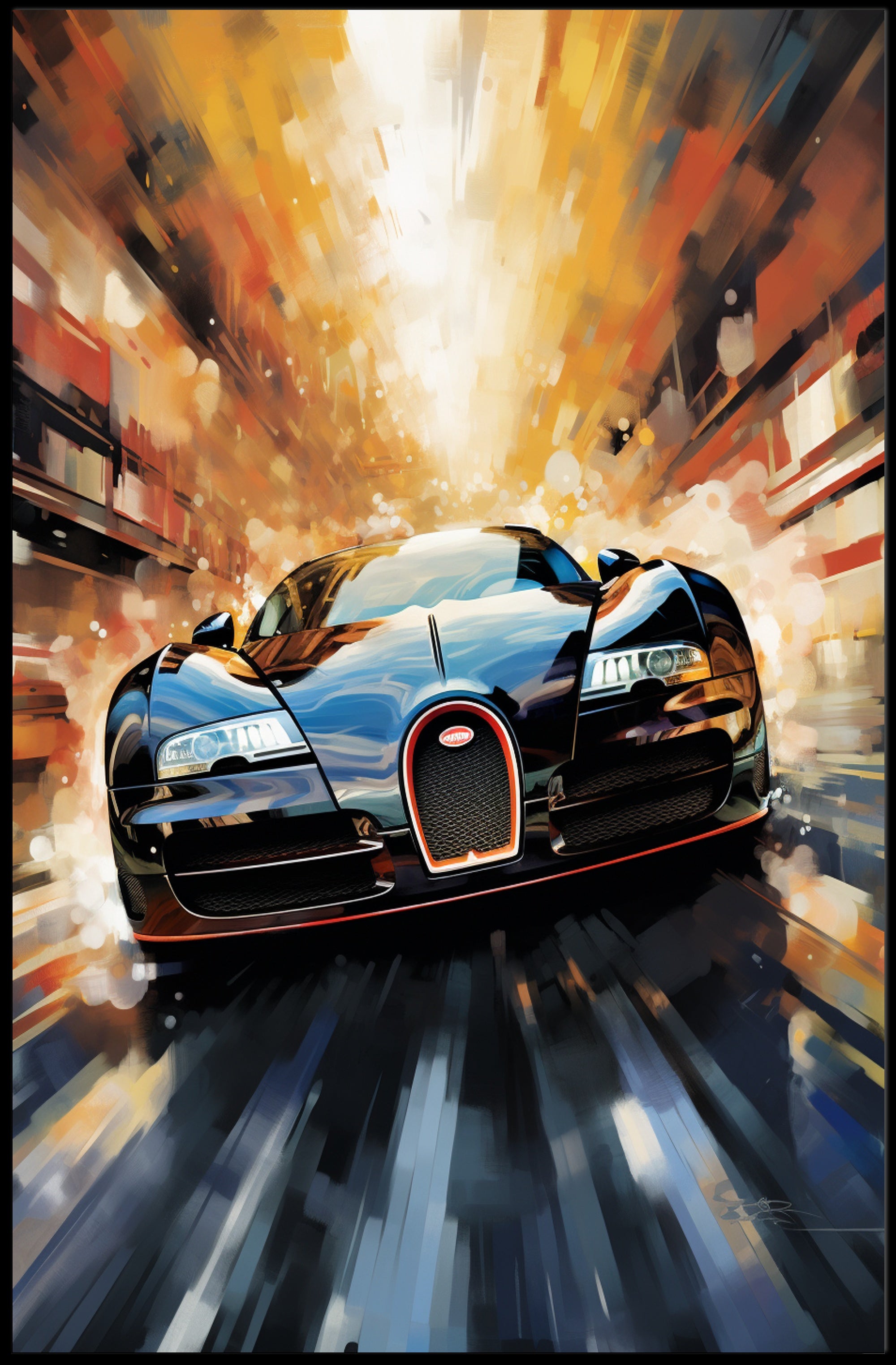 Speed and Elegance Poster PosterGoat