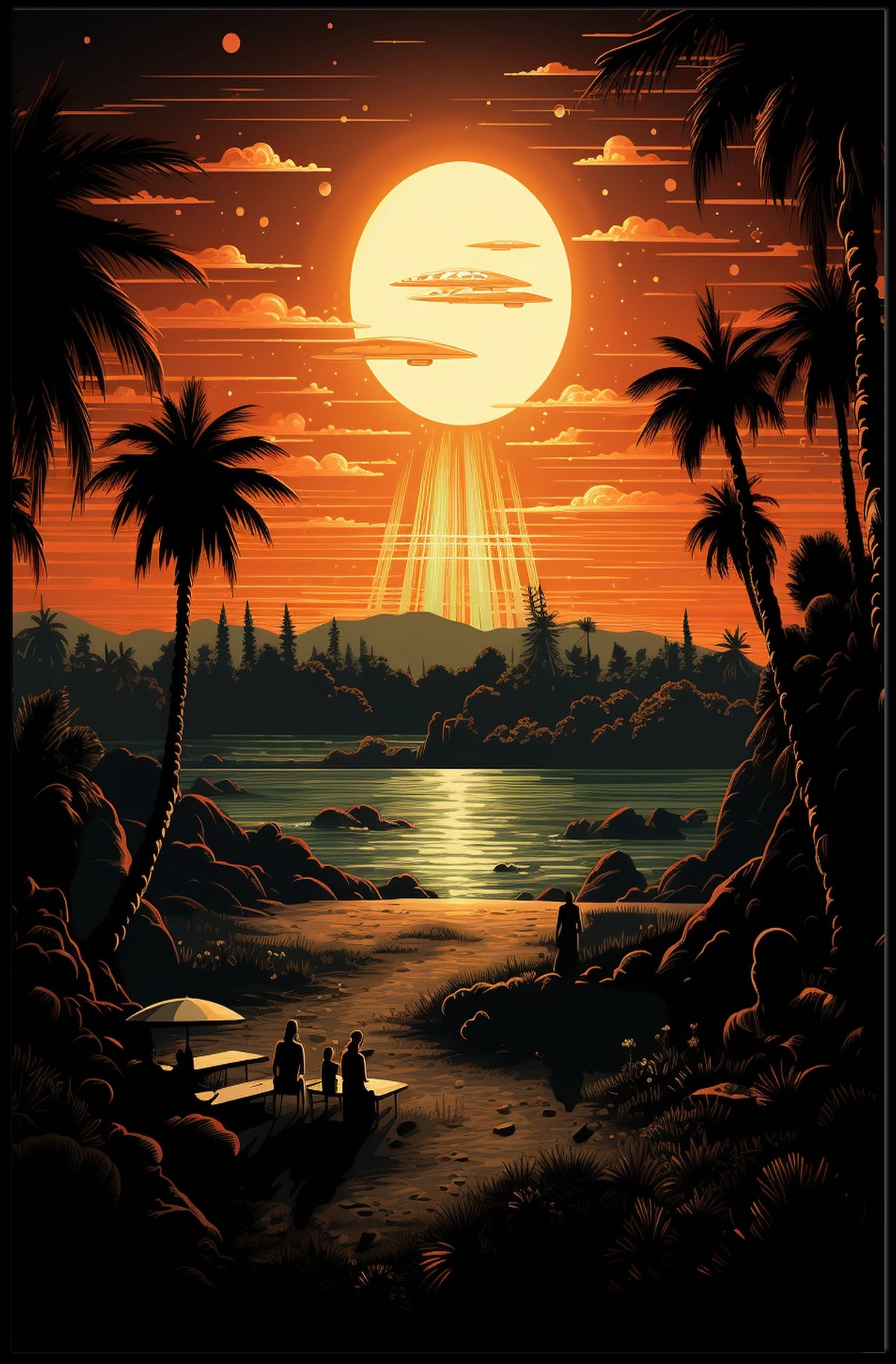 Sunset Serenity Poster