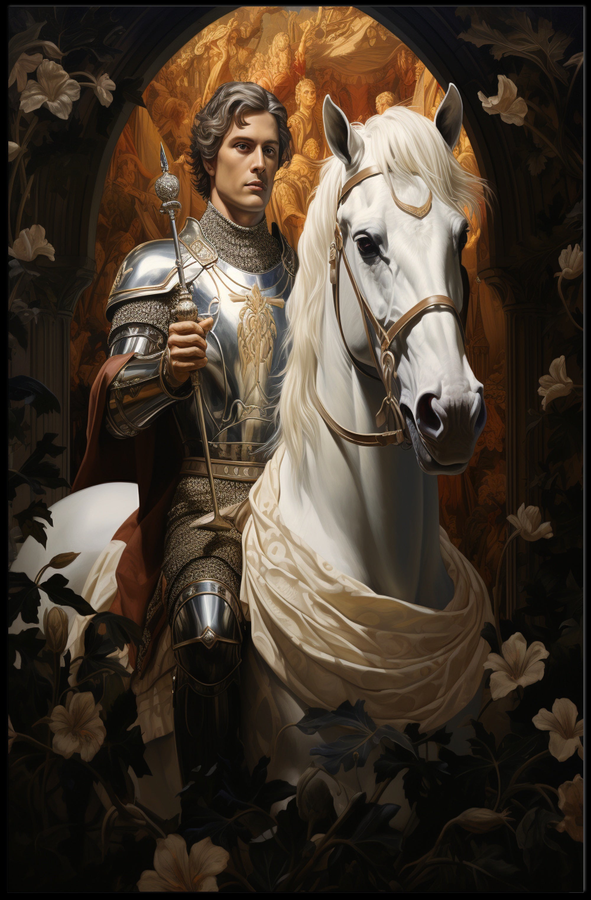 The Noble Knight Poster