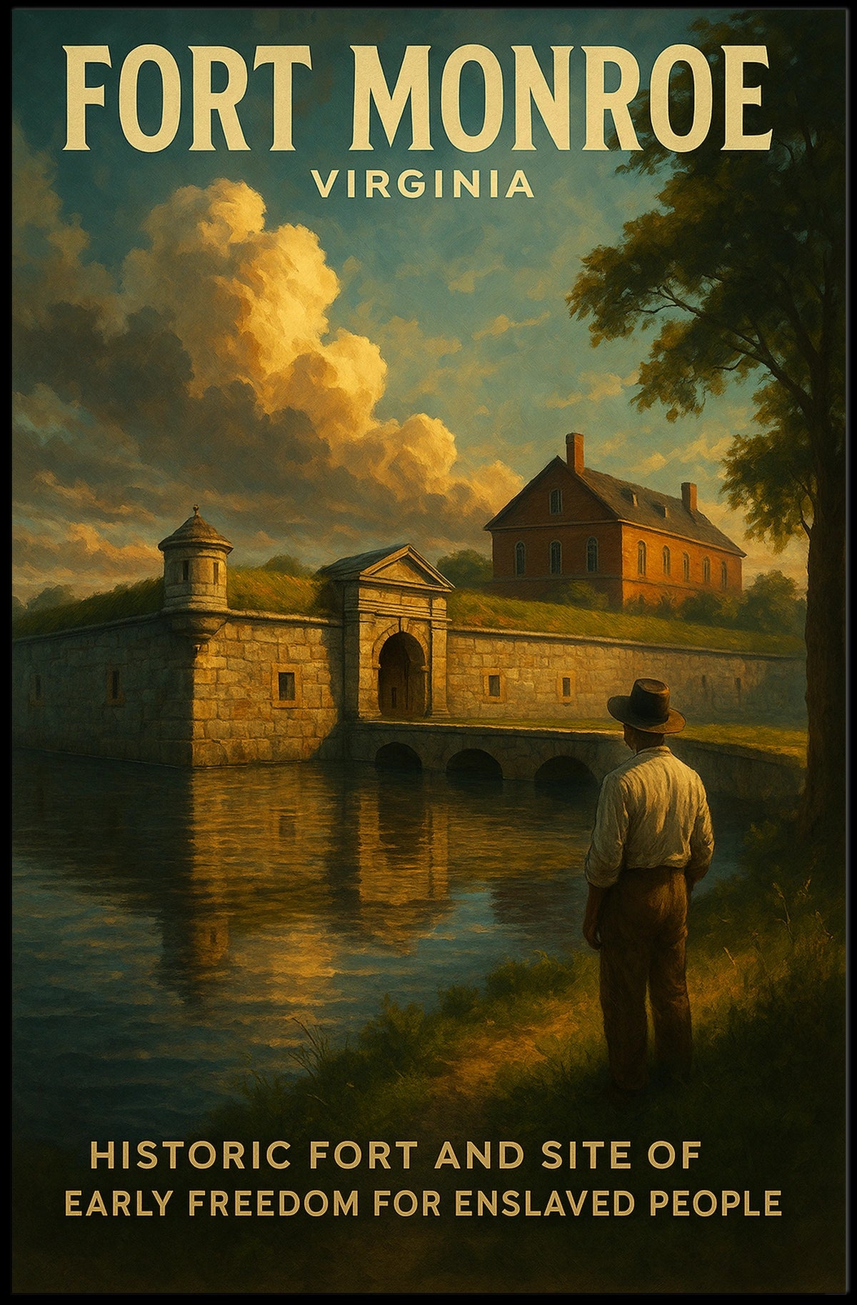 Fort Monroe, Virginia Poster