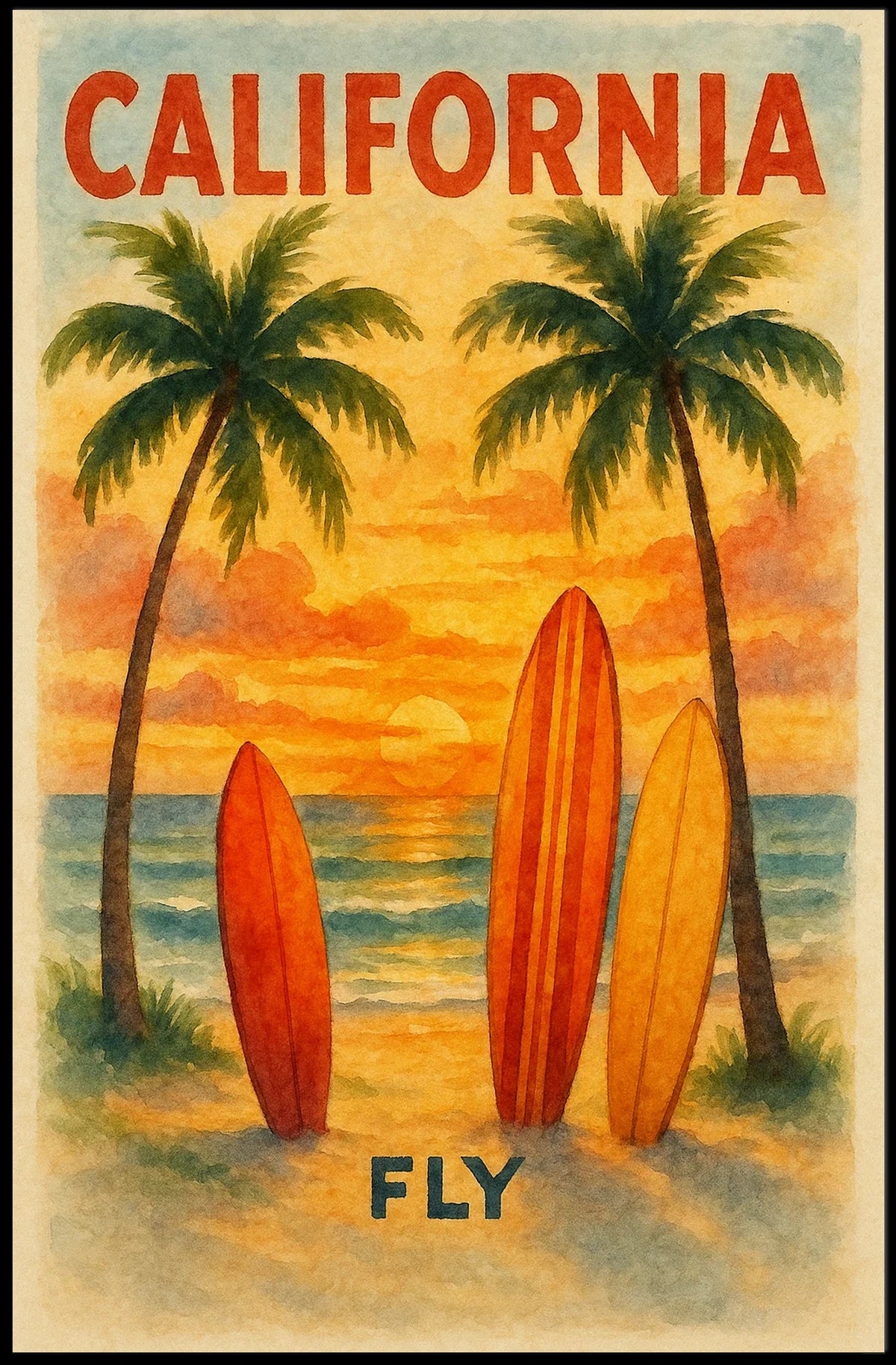 California Dreaming Poster