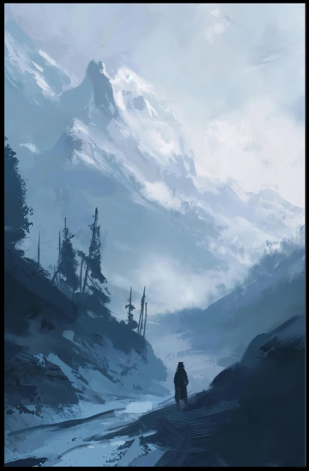 Abstract Visual Interpretation Art Poster