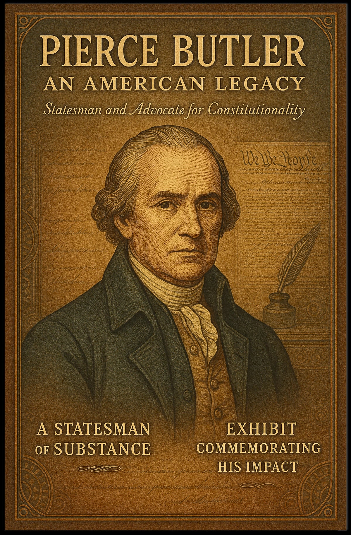 Pierce Butler An American Legacy Poster