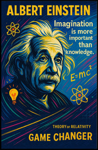 Albert Einstein Game Changer Poster