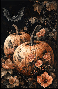 Enchanted Autumn Night Poster