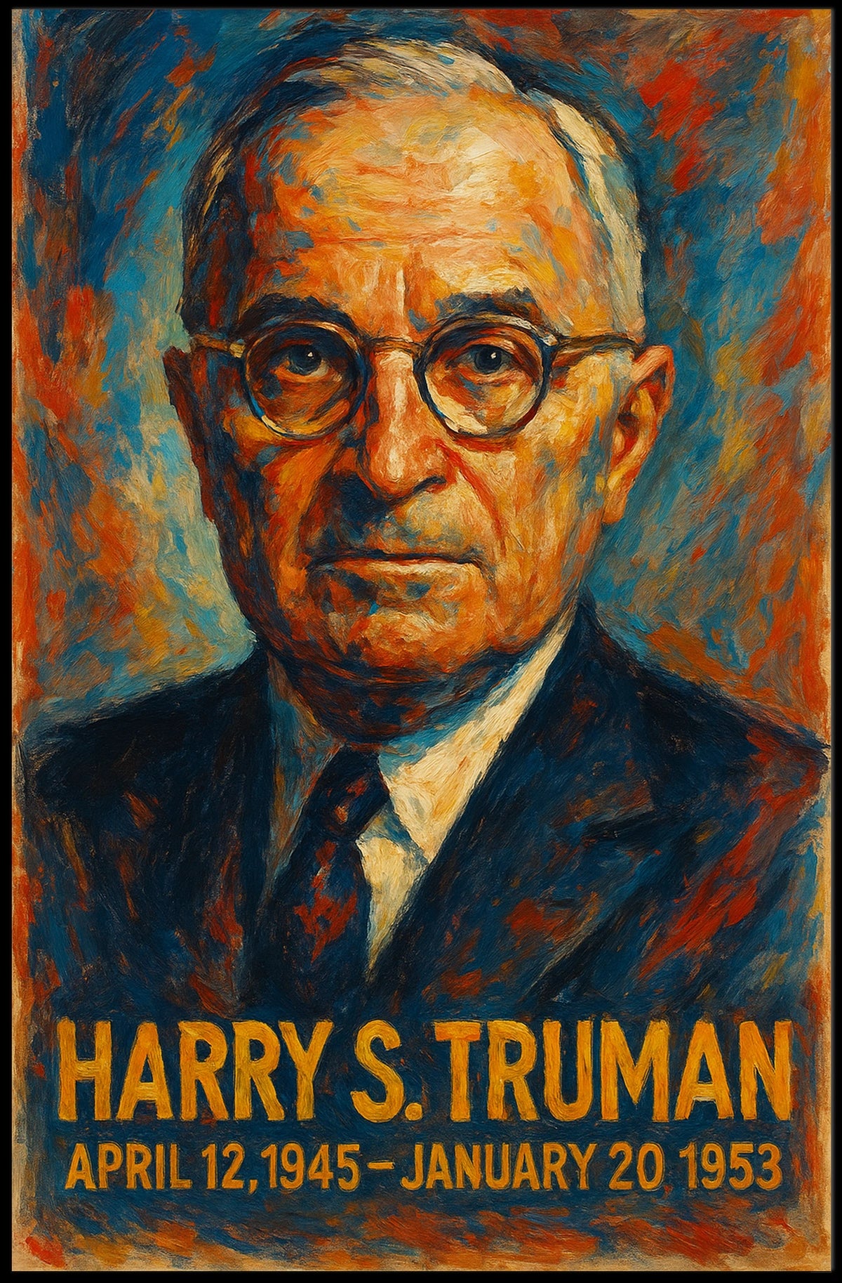 Harry S. Truman Poster