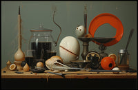 Surreal Still Life: Abstract or Artistic Poster