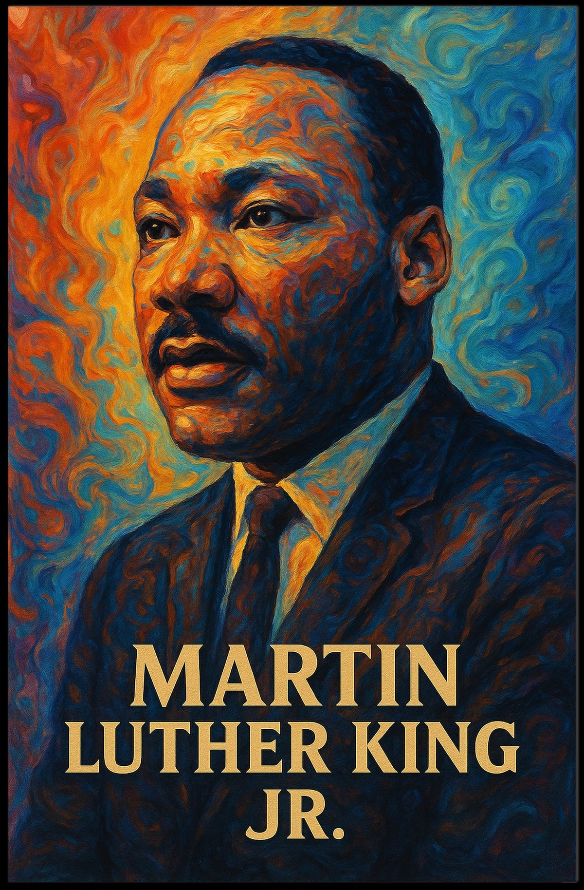 Martin Luther King Jr. Visionary Poster