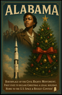 Alabama A Historical And Cultural Poster