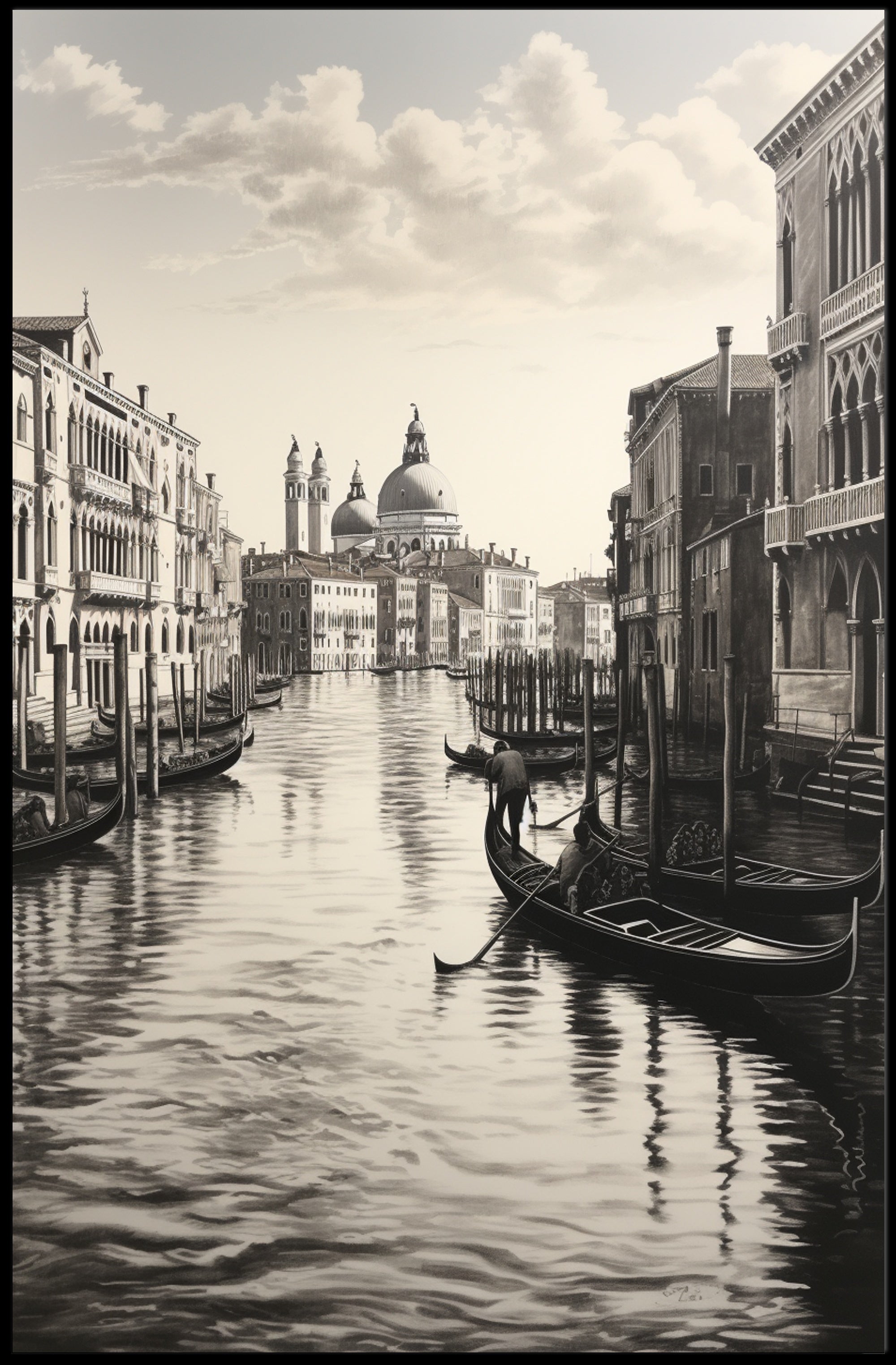 Venetian Serenity Poster