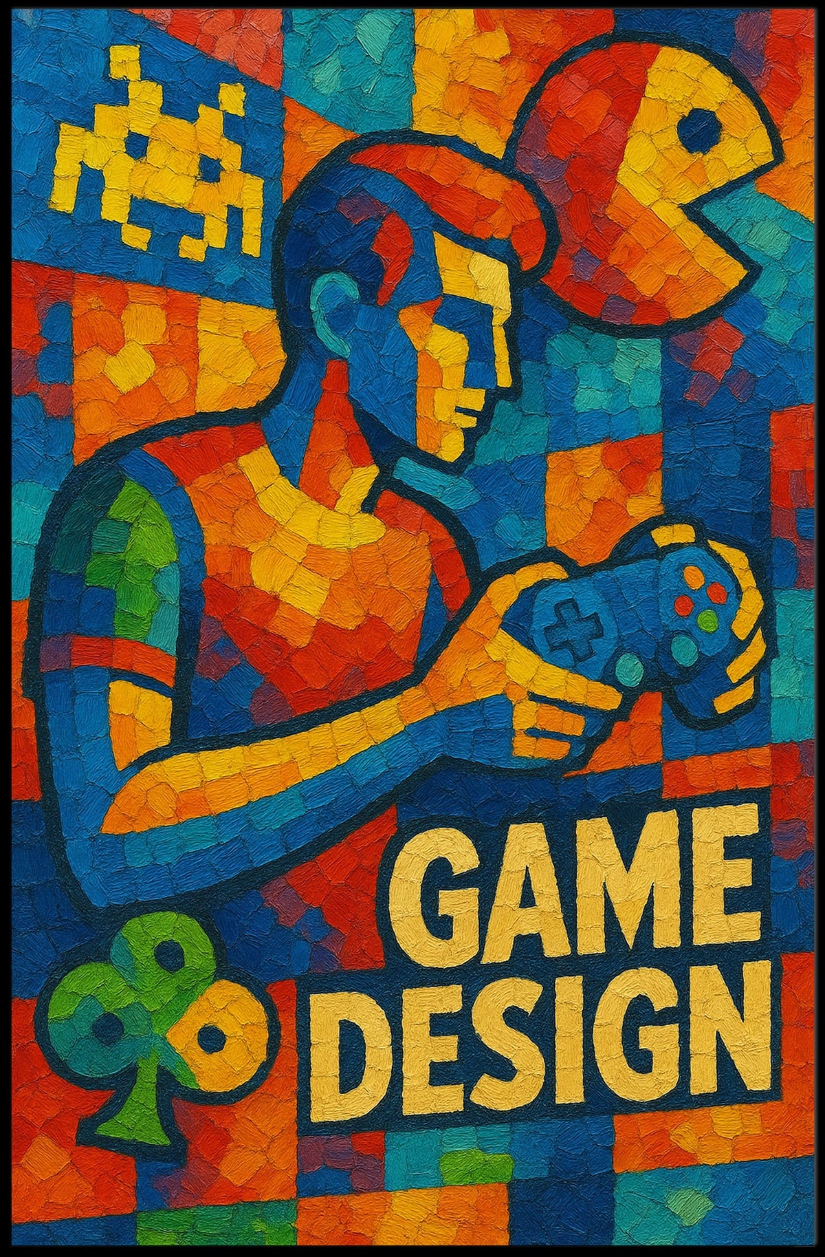Game Design Artistry Poster