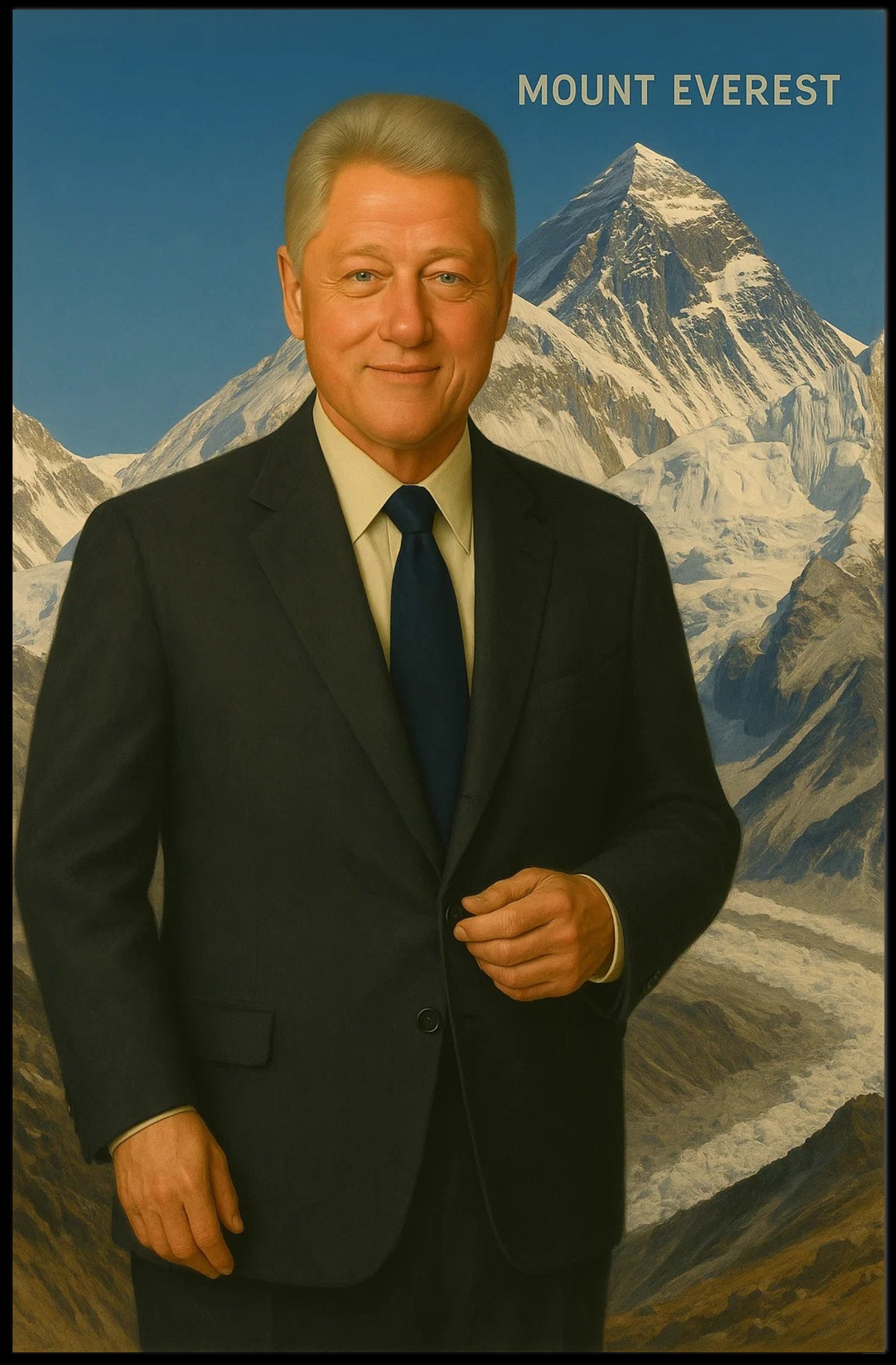 Mount Everest Leadership Inspiration National Park Poster
