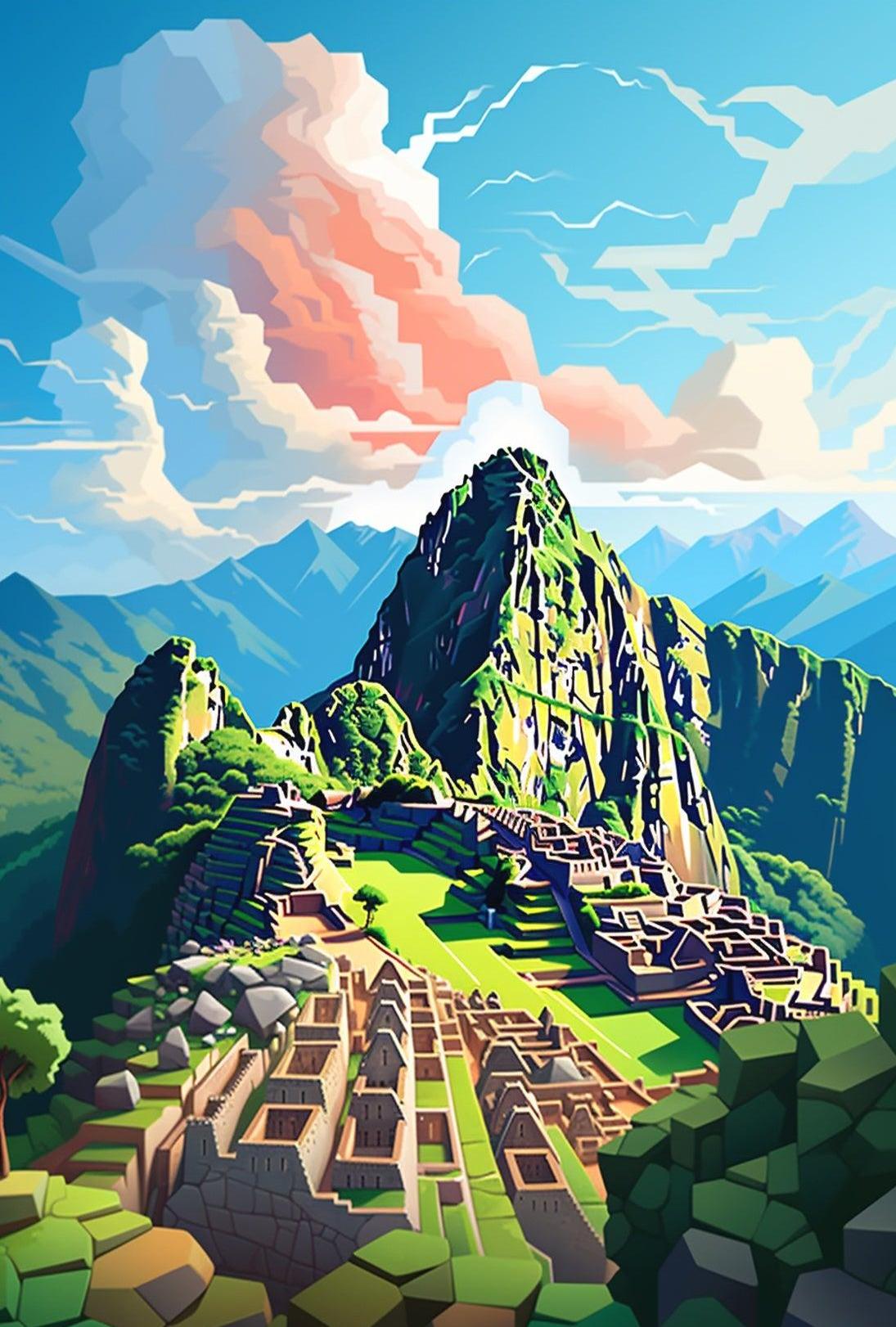 Machu Picchu Adventure Awaits Cultural or Heritage Poster