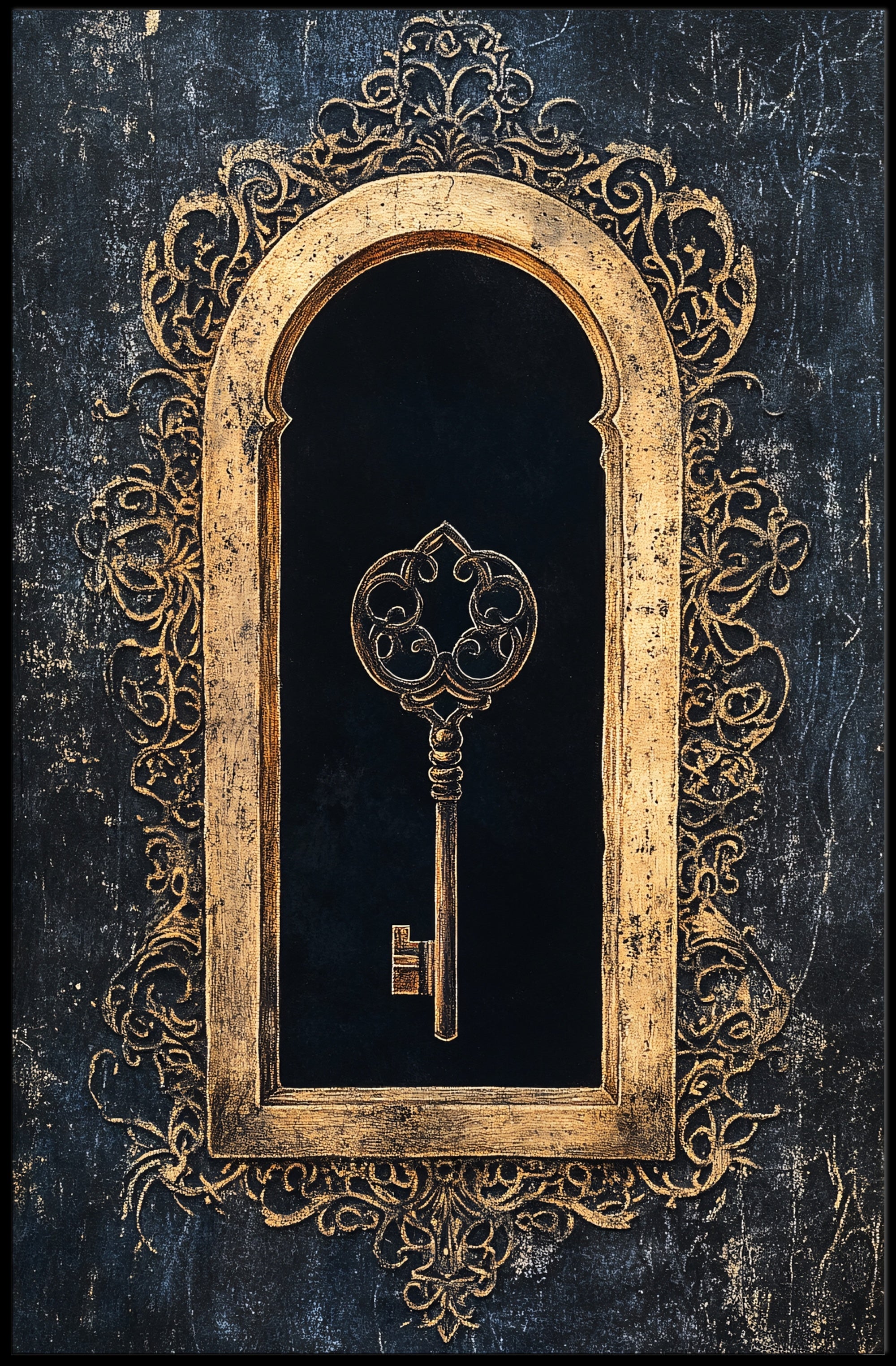 The Ornate Key Poster