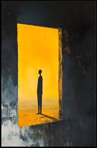 Abstract Silhouette Minimalist Poster Wall Art