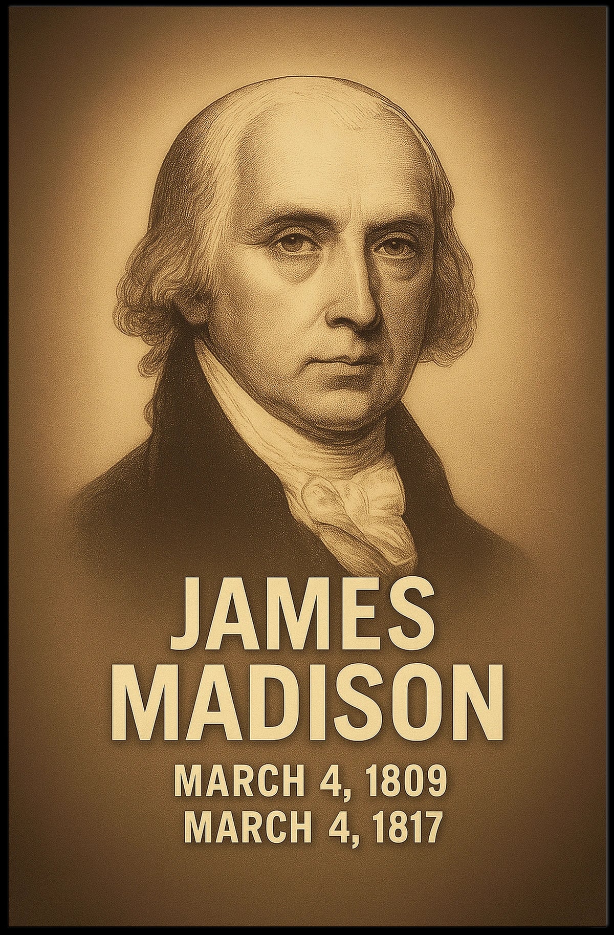 James Madison Poster