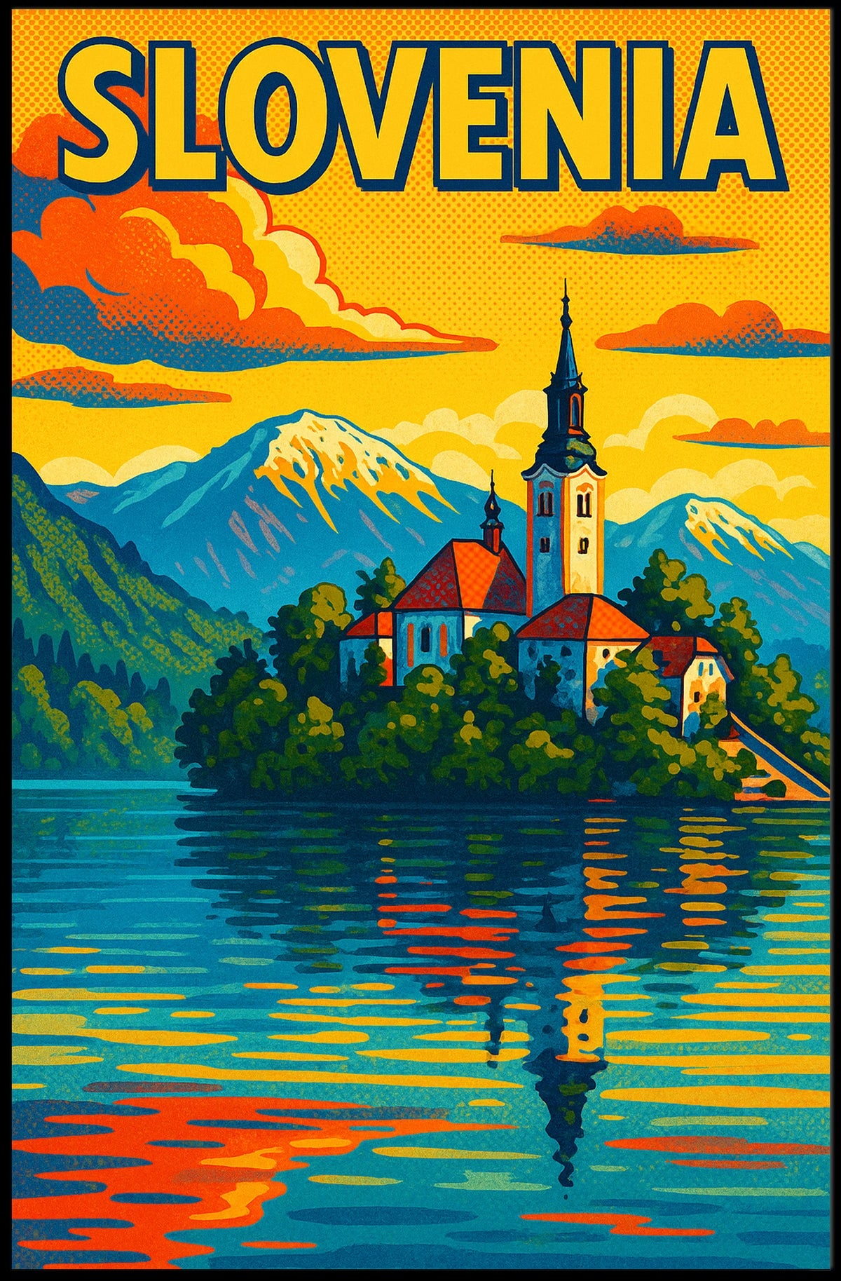 Slovenia Travel Poster