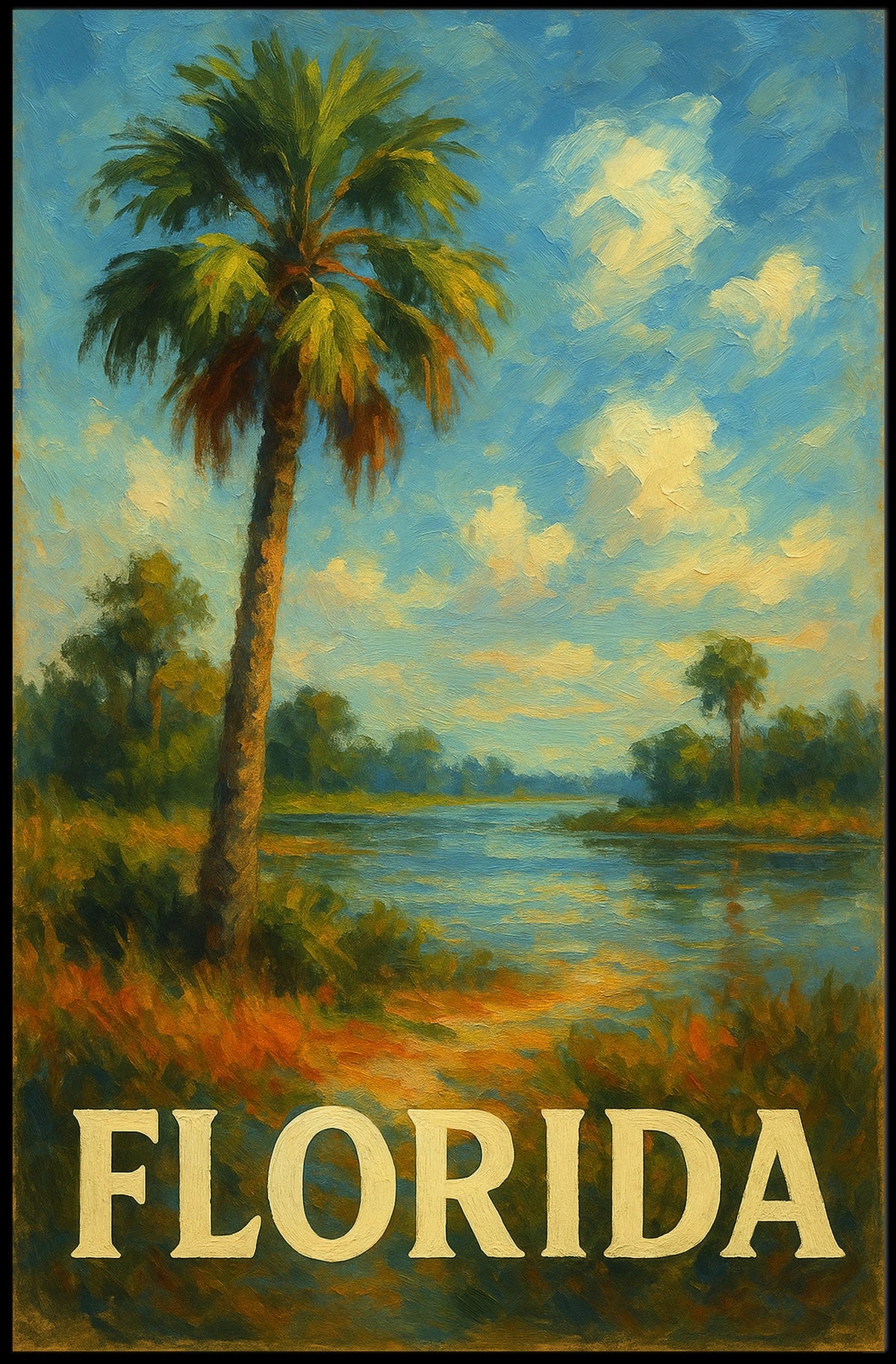Florida Landscape Poster