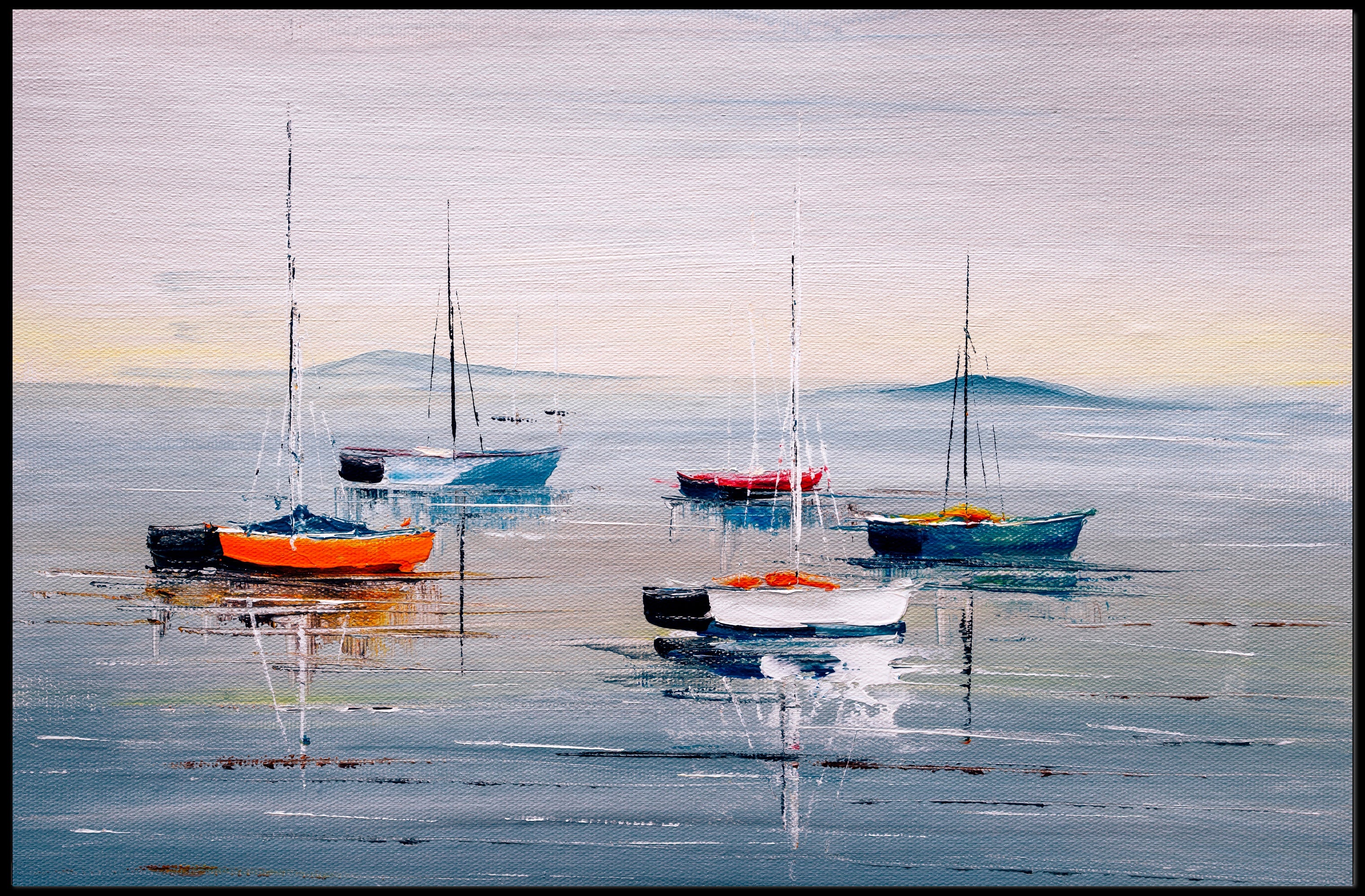 Serene Harbor Poster