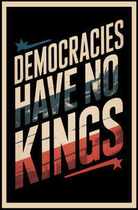 Empowering Political Poster with Patriotic Design and Bold Statement