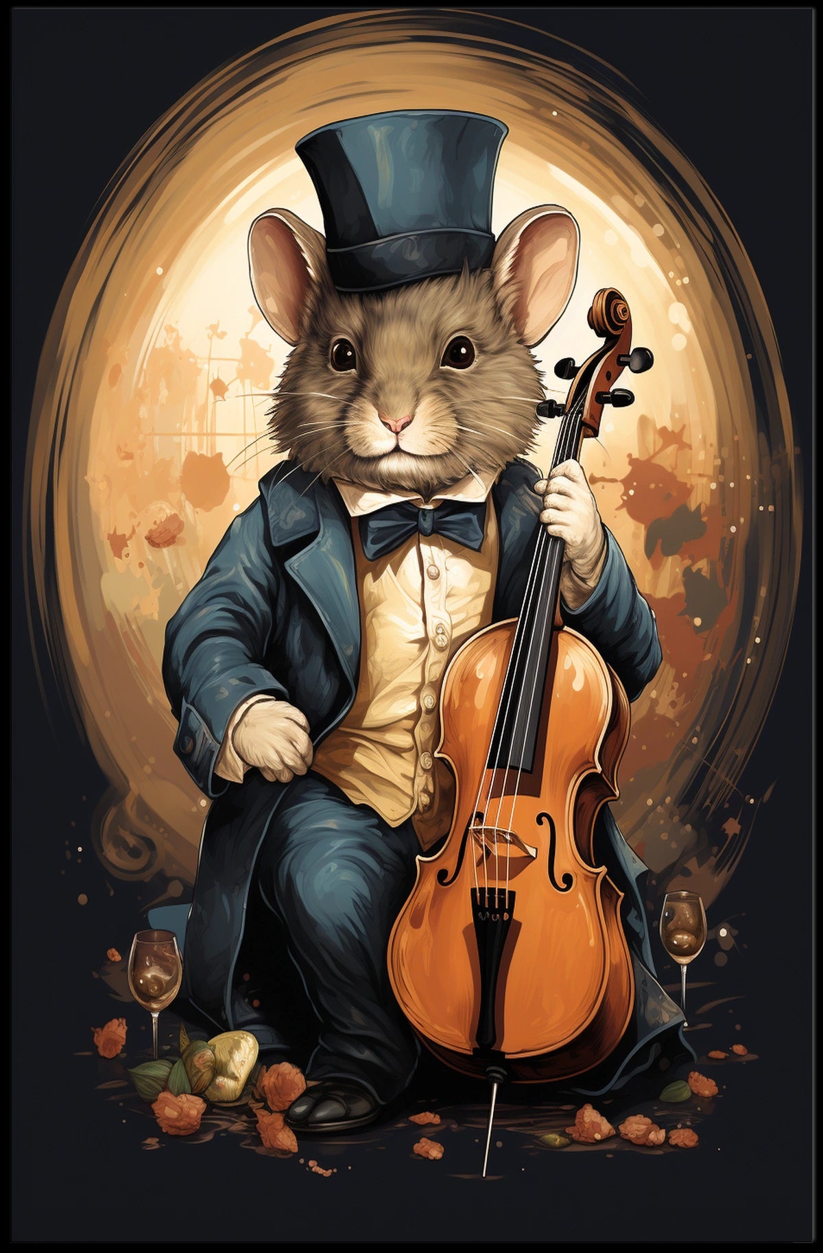 The Musical Mouse Poster