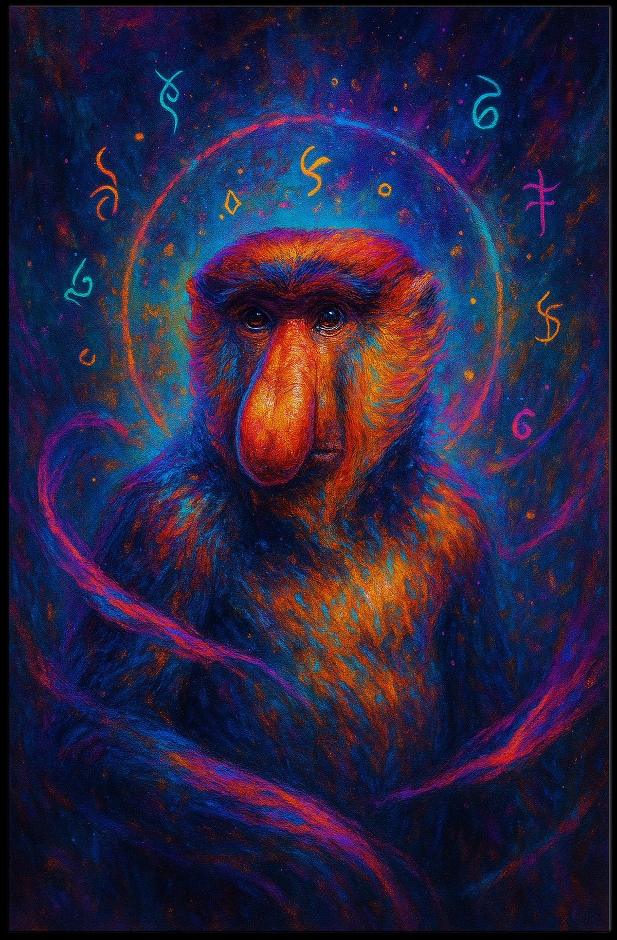 Cosmic Primate Poster