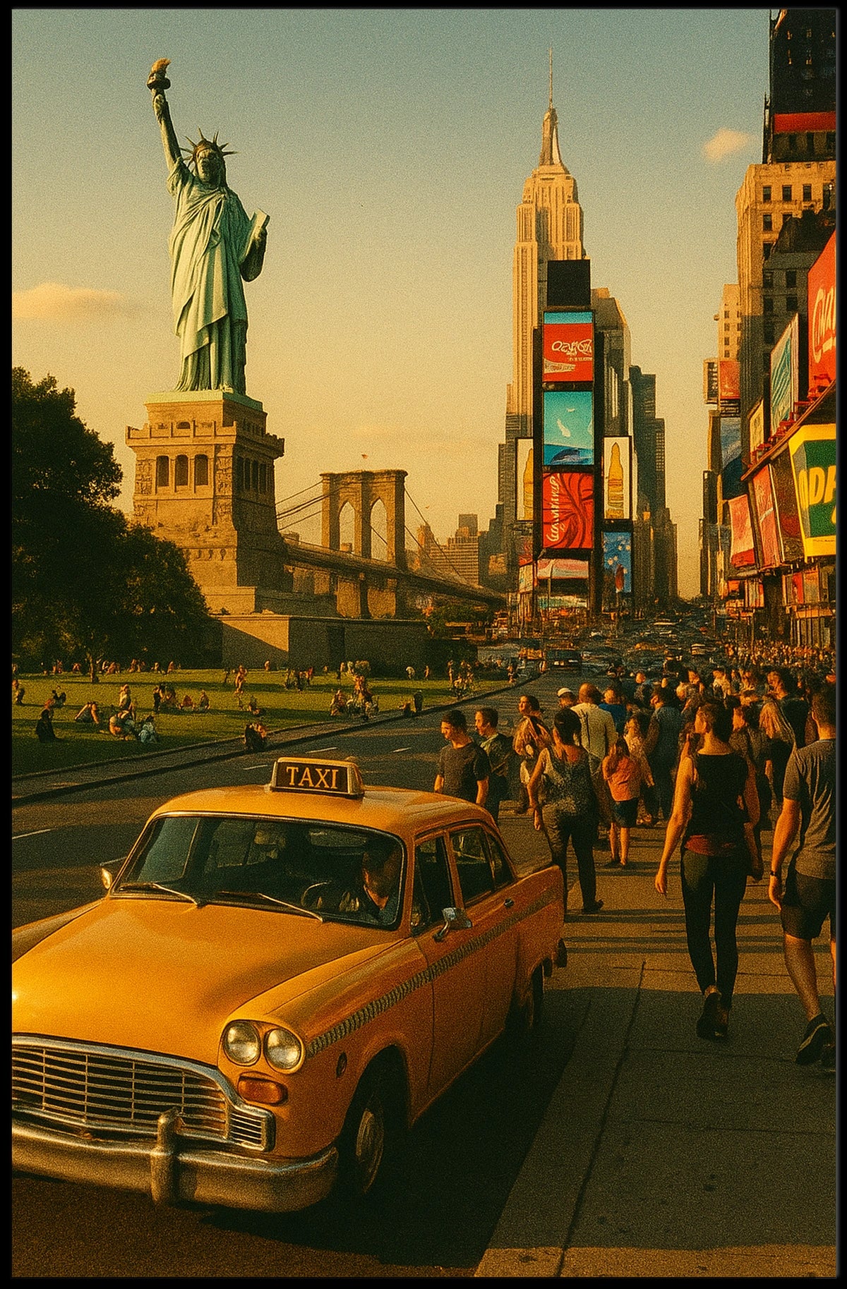 New York City Dreamscape Poster