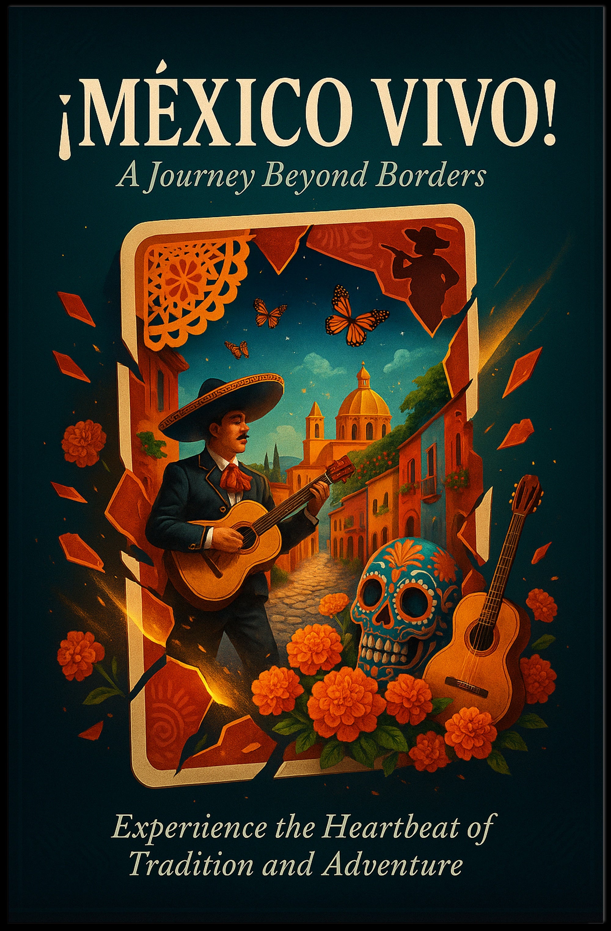 Β‘MΓ©xico Vivo! Celebrating Tradition: Cultural or Heritage Poster