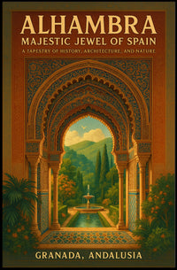 Alhambra Majestic Jewel of Spain Poster