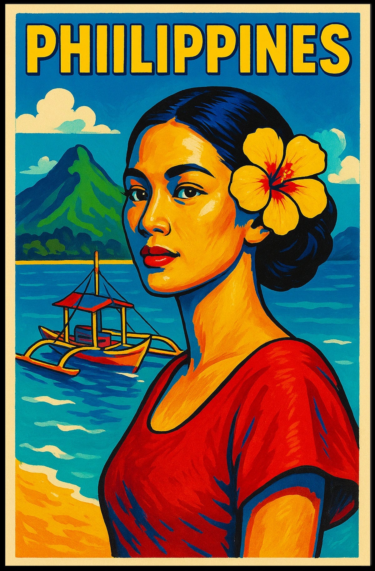 Philippines Travel Poster