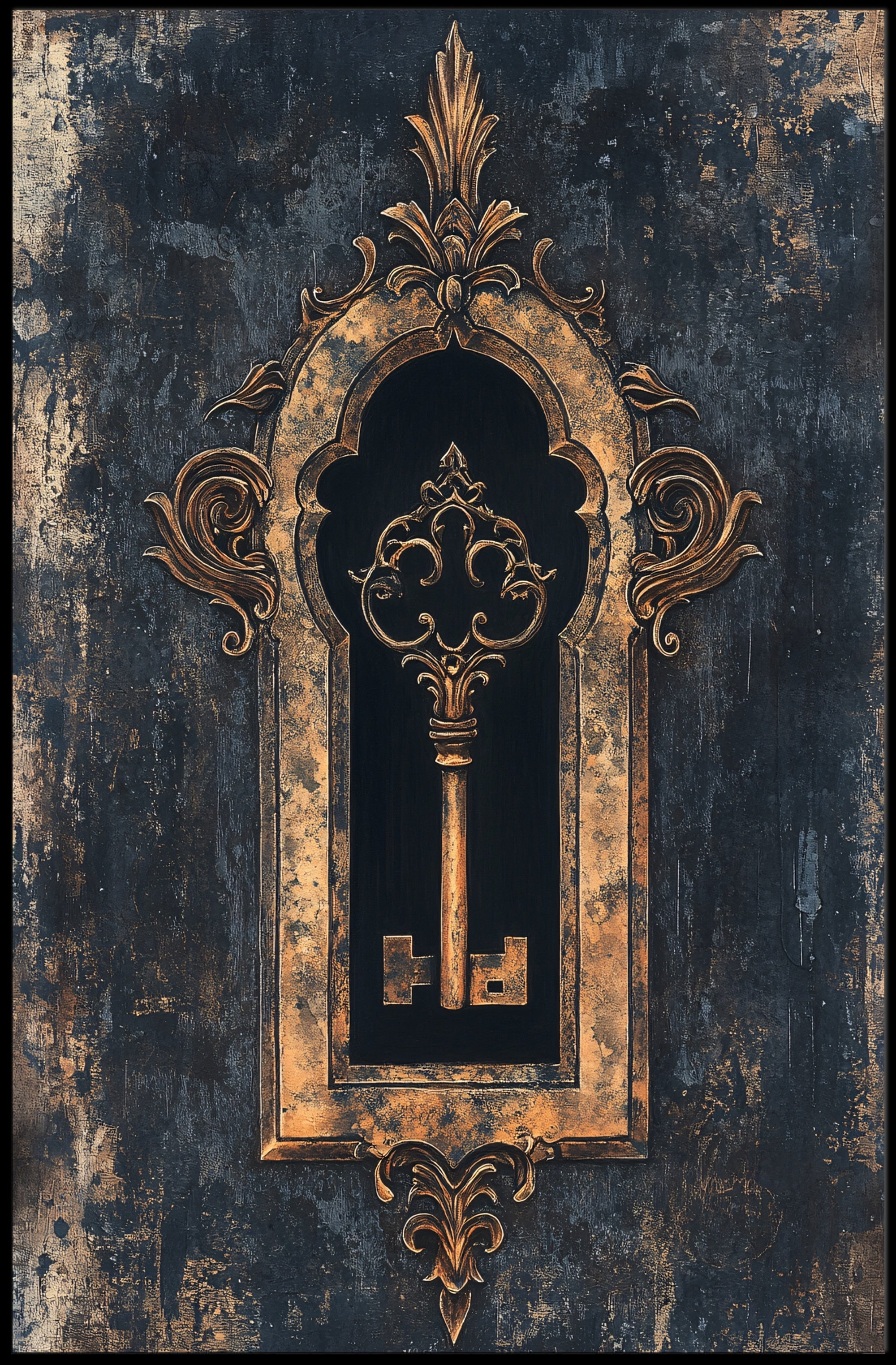 The Ornate Key Poster