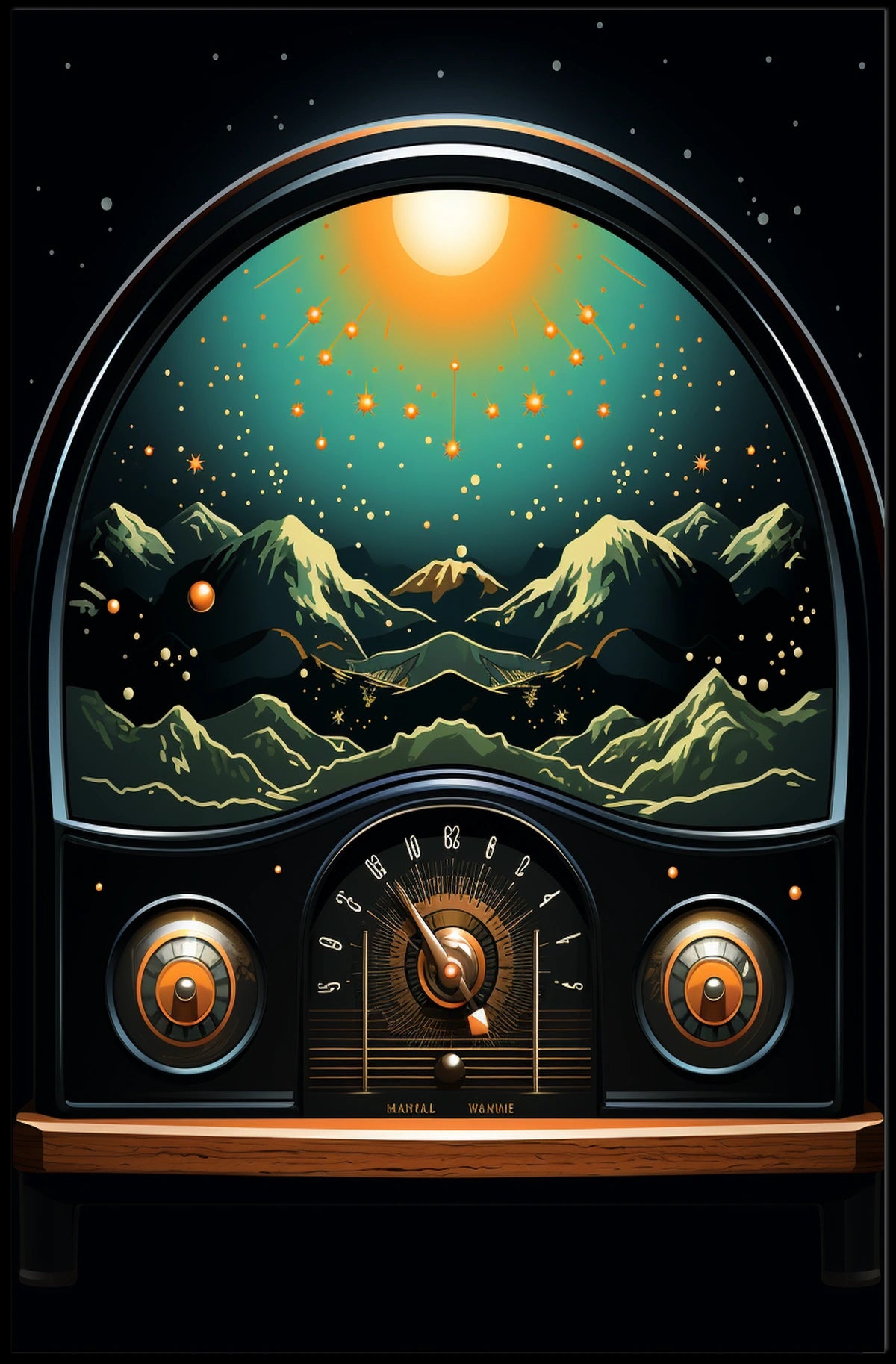 Cosmic Radio Poster
