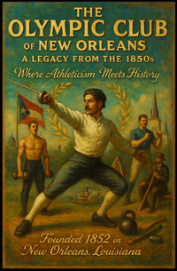 The Olympic Club Of New Orleans Poster