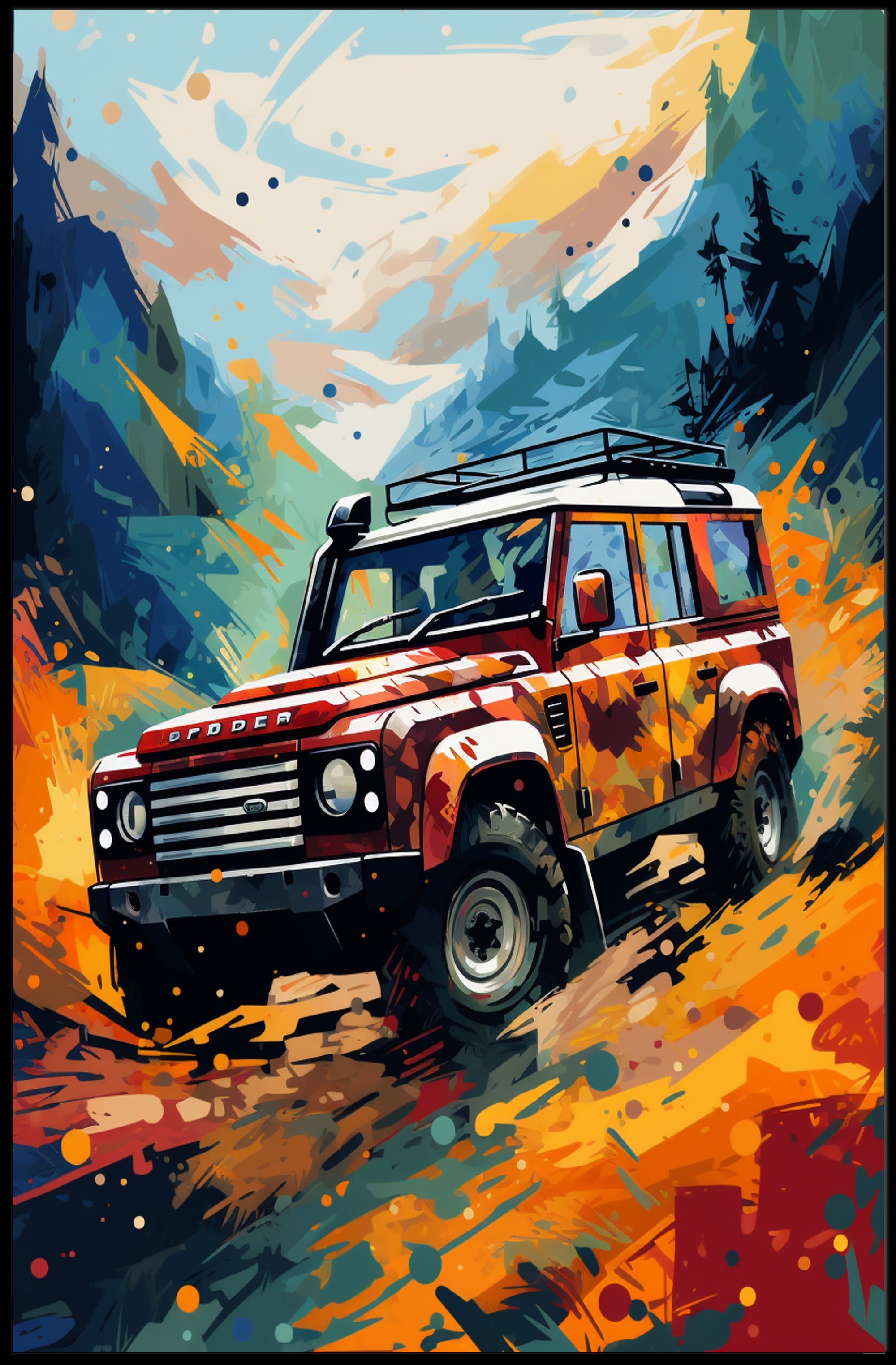 Adventure Off-Road Poster
