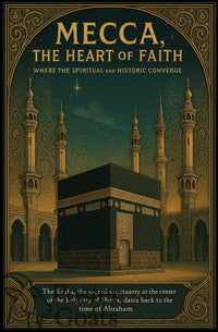 Mecca's Sacred Heartbeat: Cultural or Heritage Poster