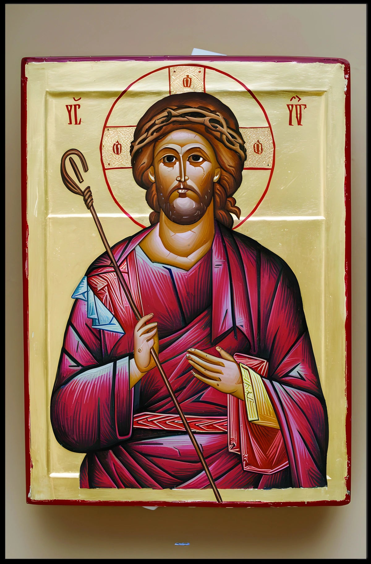 Iconic Religious Figure Poster