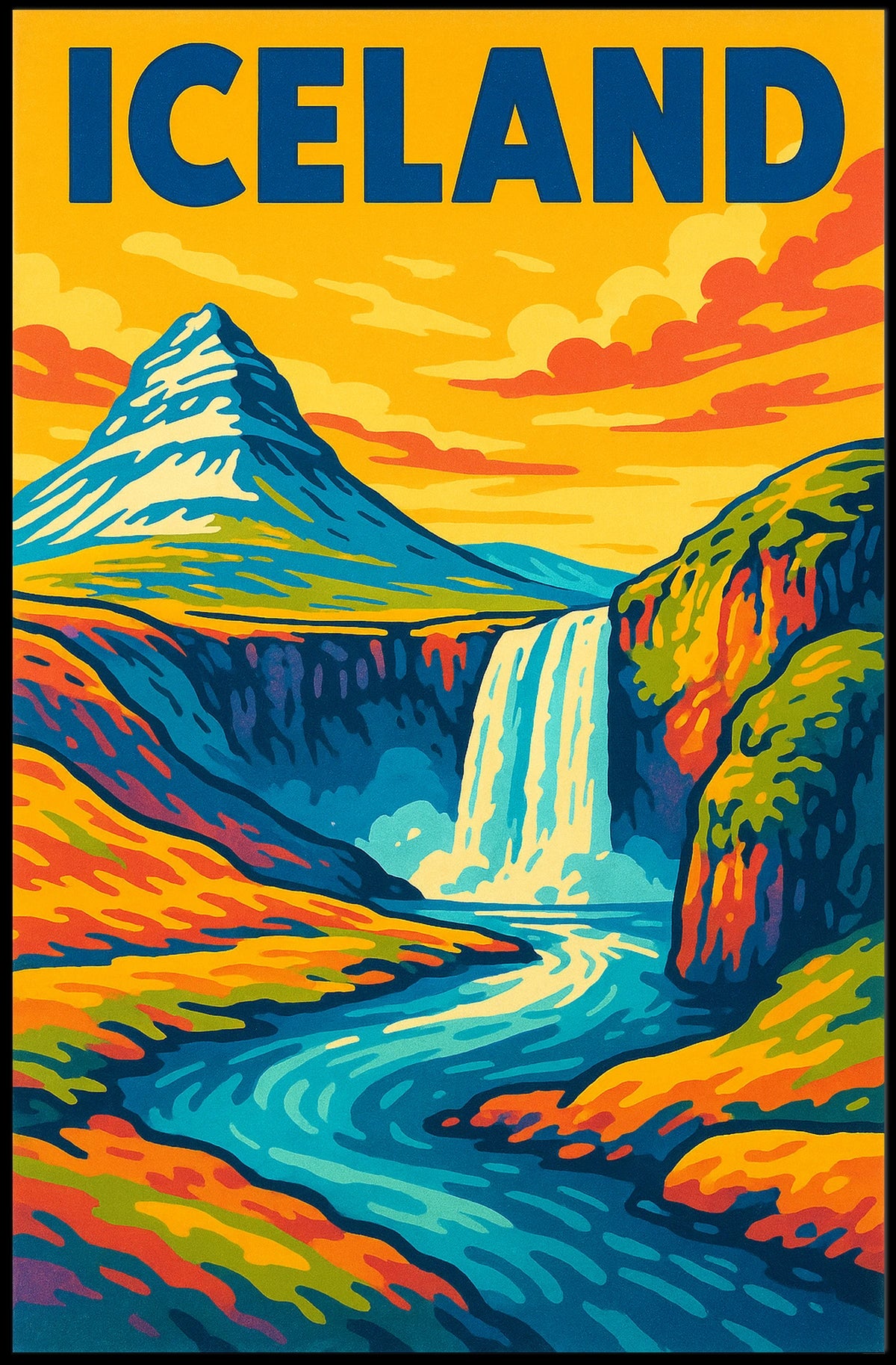 Icelandic Landscapes Poster