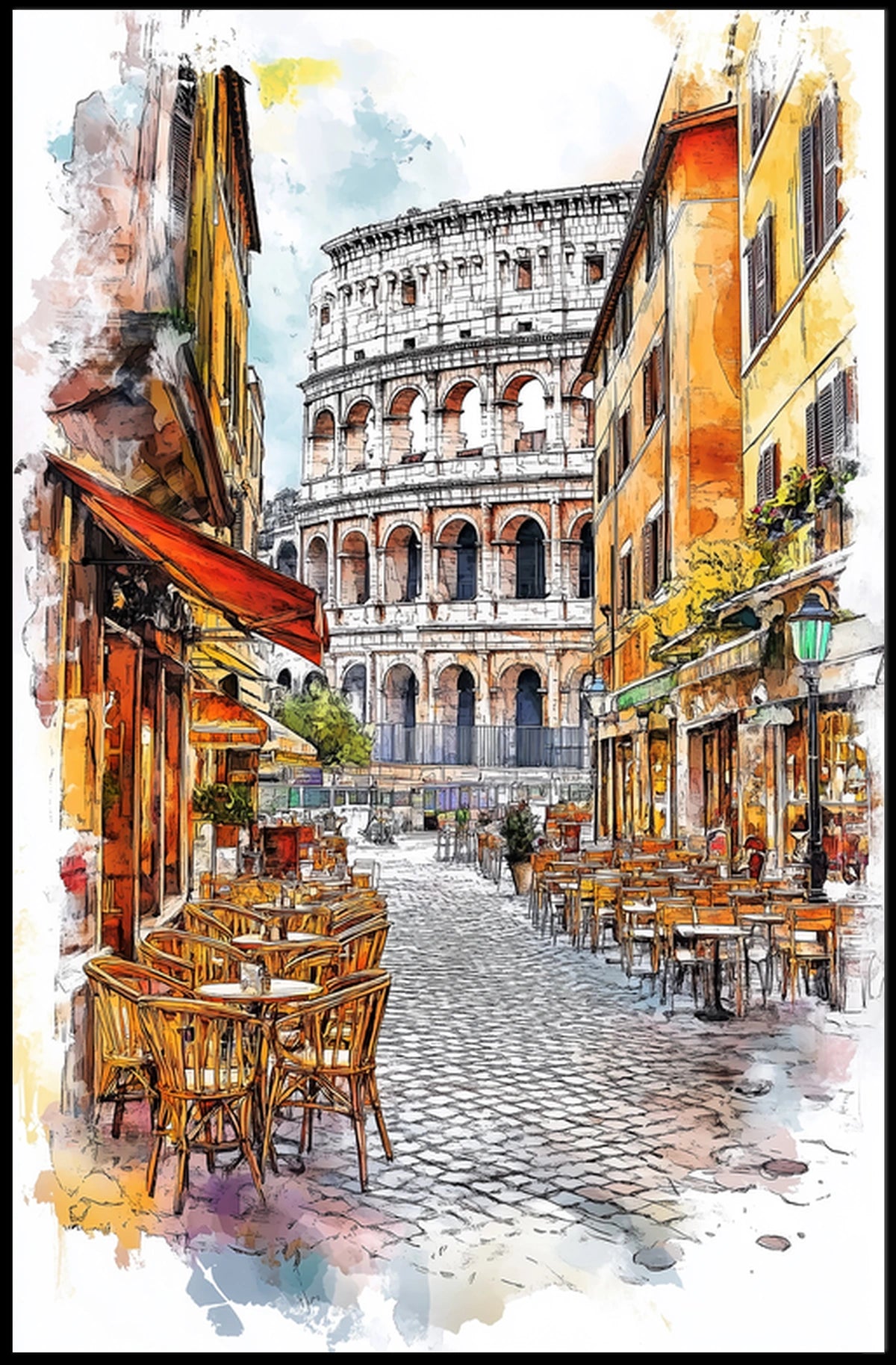 Italy Rome Poster