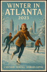 Winter in Atlanta 2023 Poster