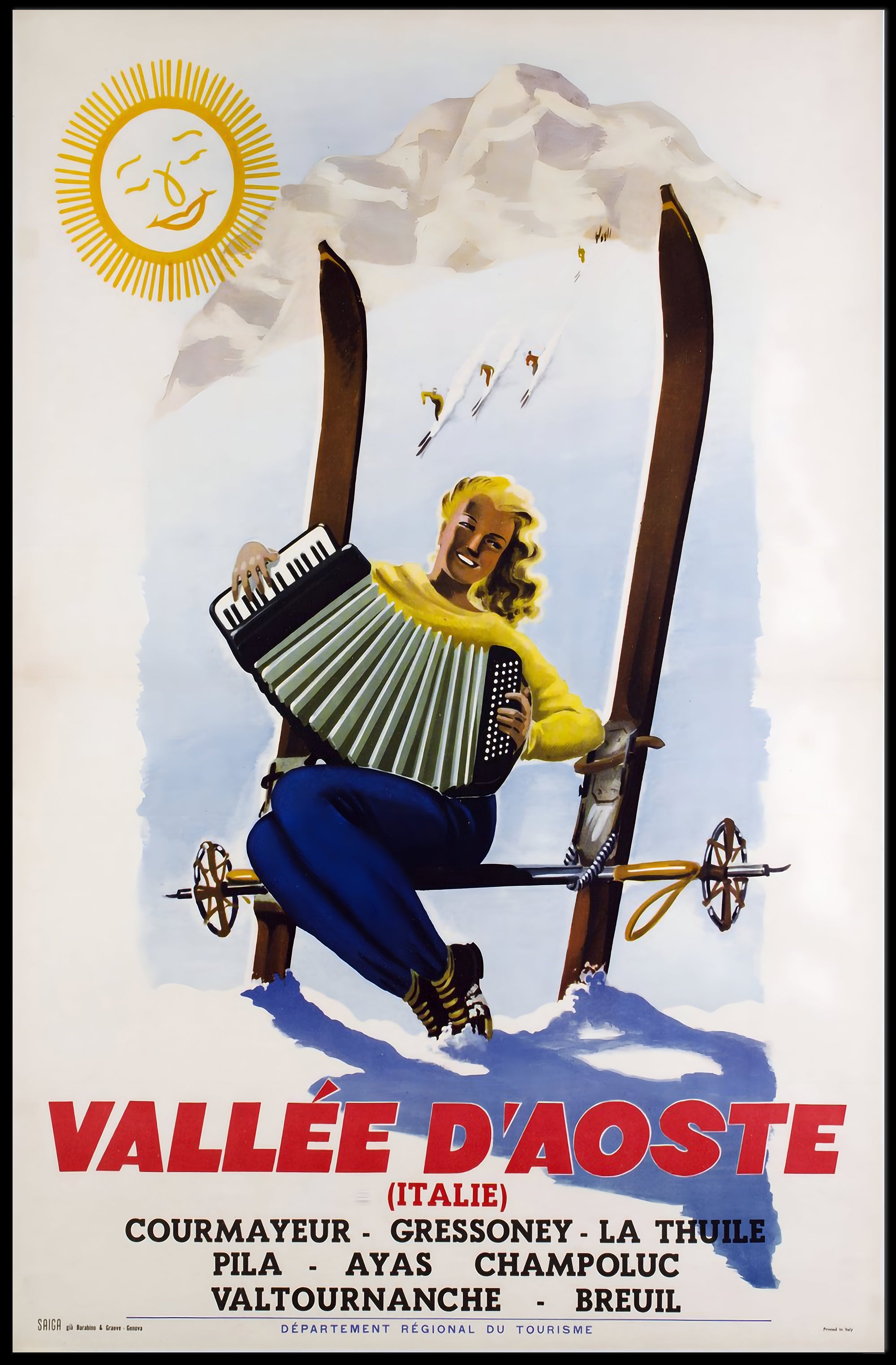 Discover the Charm of VallΓ©e d'Aoste Poster PosterGoat